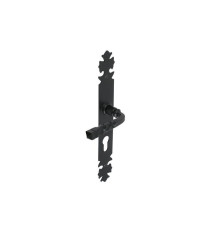 P50 Poignée De Porte Bourgogne Trou De Cylindre Inspire Fer 195 Mm
