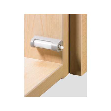 Lot de 2 Aimants Ã  Pression Plastique Hettich L.43 X Diam.10 Mm
