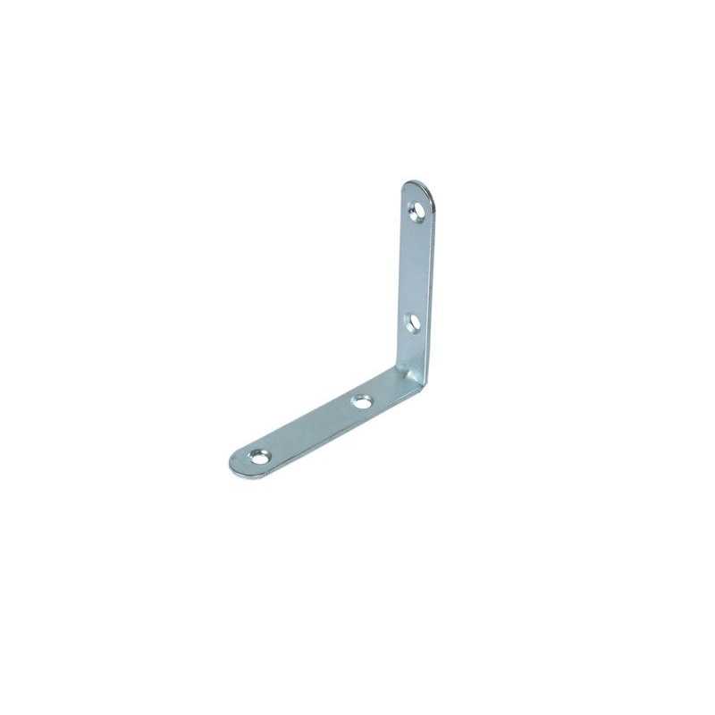 Equerre de chaise fer zingué H.8 Cm