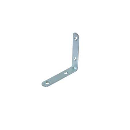 Equerre de chaise fer zingué H.8 Cm