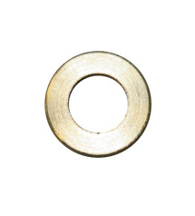 Lot de 4 Rondelles Laiton Brut H.2 X L.25 X P.25 Mm