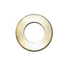 Lot de 4 Rondelles Laiton Brut H.2 X L.25 X P.25 Mm
