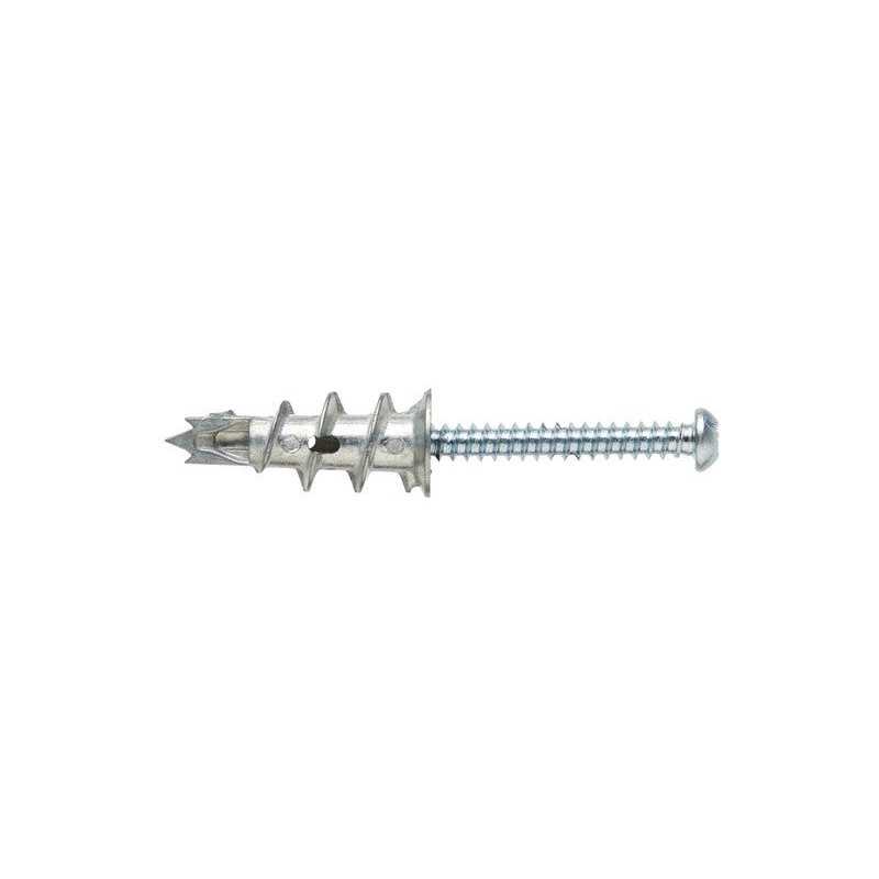 Lot de 50 Cheville Et Vis à Visser Standers Diam.13 X L.31 Mm