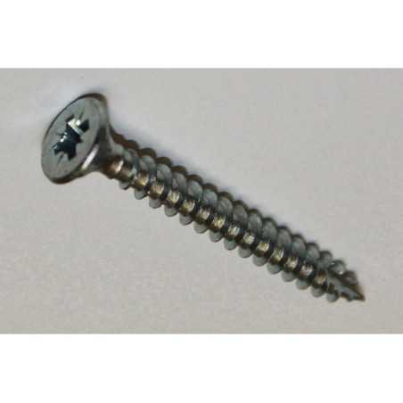 Lot de 15 Vis Acier Tête Fraisée Standers Diam.4.5 Mm X L.45 Mm
