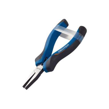 Mini-Pince à Bec Plat Sans Protection électrique Dexter 856534 80 Mm