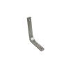 Equerre Moderne Acier Epoxy Gris H.12.5 X P.15 Cm