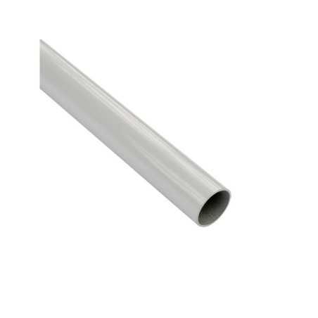 Barre de penderie blanc H.2.5 x l.150 x P.2.5 cm