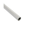Barre de penderie blanc H.2.5 x l.150 x P.2.5 cm