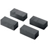 Lot de 4 Aimants MagnÃ©tiques Hettich L.36 X L.16 Mm