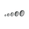 Roulette Fixe Sur Axe Diam.100 Mm