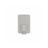 Lot de 4 crochets adhésif déco métal COMMAND argent 0.225 kg