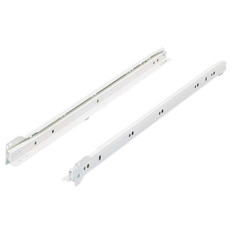 Coulisse Pour Tiroir à Galets Hettich 15 Kg L.55 Cm