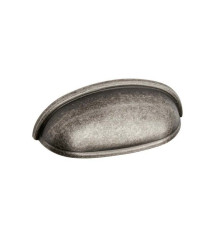Poignée De Meuble Entraxe 64 Mm Acier Laitonné
