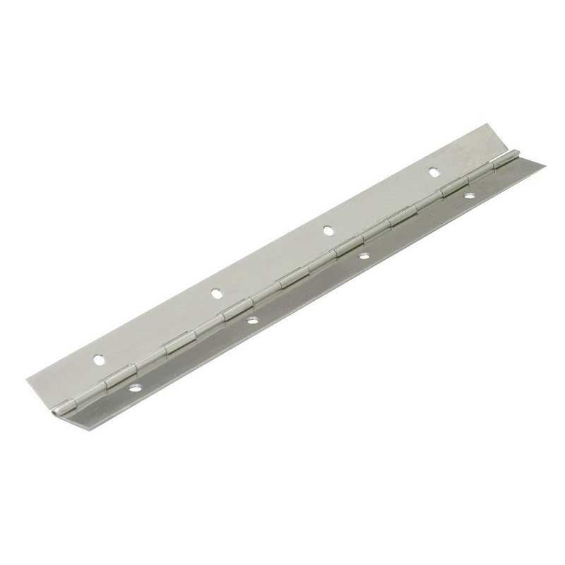 Charnière piano en acier pour meuble L.1200xl.32 mm