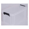 Boîte Iris en plastique transparent L.21.4 X P.36.5 X H.16.5cm