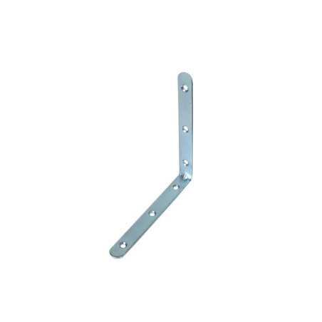 Equerre de chaise fer zingué H.16 Cm