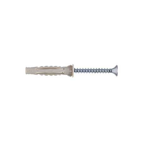 Lot de 250 Chevilles Et Vis à Expansion Standers Diam.6 Mm X L.40 Mm