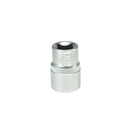 Douille 6 pans 1-2 en chrome vanadium DEXTER diam. 19 mm