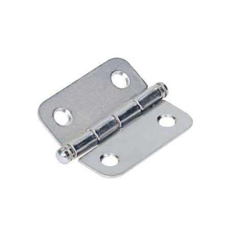 Lot de 2 Paumelles Acier Pour Meuble Hettich L.60 X L.40 Mm