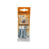Lot de 4 Vis Pas Métrique Tête Cylindrique Bombée Acier Zingué L.60 Standers