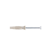 Lot de 25 Chevilles Et Vis à Expansion Standers Diam.5 Mm X L.30 Mm