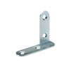 1 équerre De Cadre Coudée Acier Zingué Hettich L.30 Mm