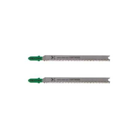 Lot de 2 lames pour bois coupe extra nette 5-50 Mm