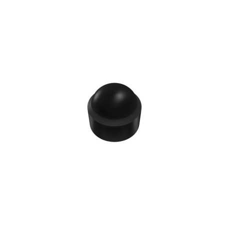 Lot de 4 cache-vis plastique Noir