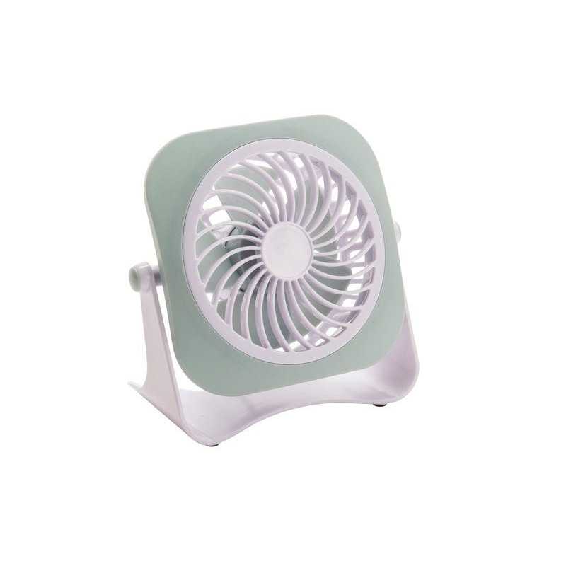 Mini ventilateur de table EQUATION 3 W Diam. 14 cm laguna