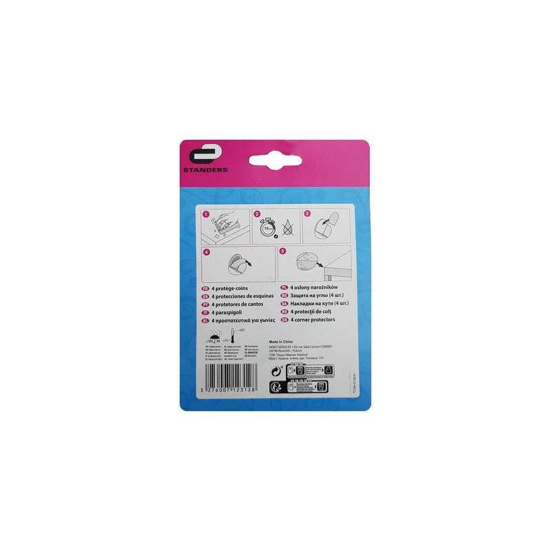 Lot de 4 Protections Dangle Transparent Standers