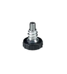 Lot de 4 vis de réglage et écrou plastique Diam. 6 x H.20 mm