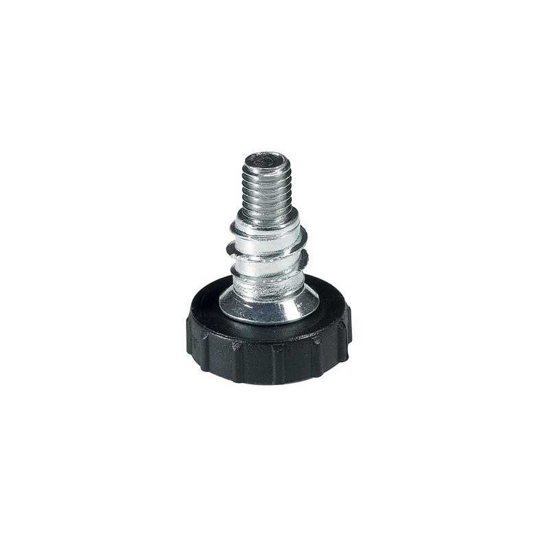 Lot de 4 vis de réglage et écrou plastique Diam. 6 x H.20 mm