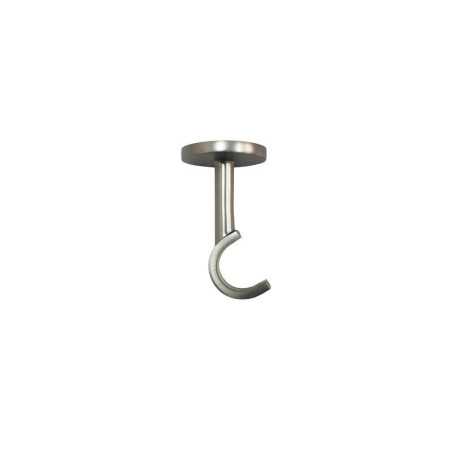 Support Tringle à Rideau 20 Mm Argent Clair Inspire