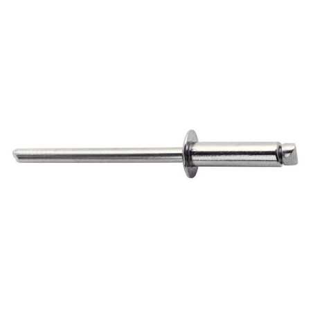 Lot de 50 Rivets Acier Inoxydable Diam.4.8 X H.25 Mm Avec ForÃªt