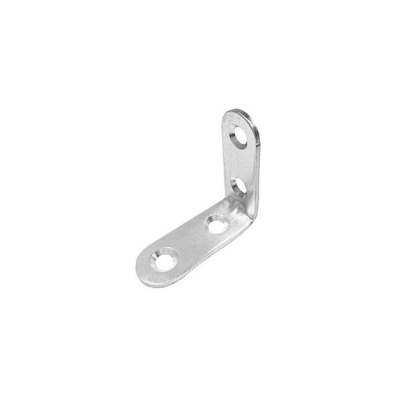 Equerre de chaise fer zingué H.5 Cm