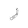 Equerre de chaise fer zingué H.5 Cm