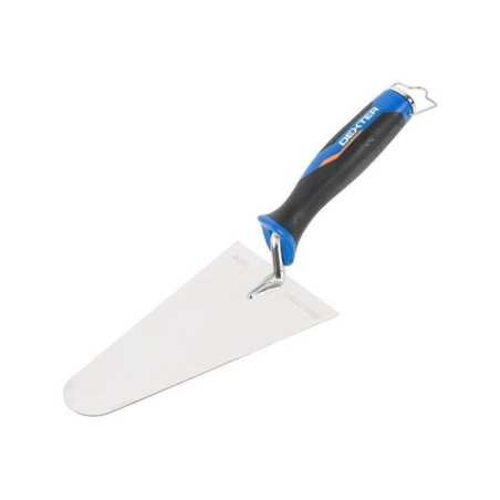 Truelle ronde en inox lame de 20 Cm