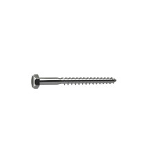 Lot de 4 vis acier tête 6 pansDiam.8 Mm X L.40 Mm