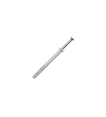 Lot de 20 chevilles et vis à frapper nylon Spit diam. 6 x L. 65 mm