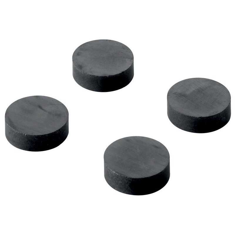 Lot de 4 Aimants Magnétiques Hettich L.18 X Diam.18 Mm