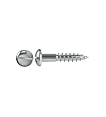 Lot de 30 Vis Acier Tête Ronde Standers Diam.4 Mm X L.25 Mm
