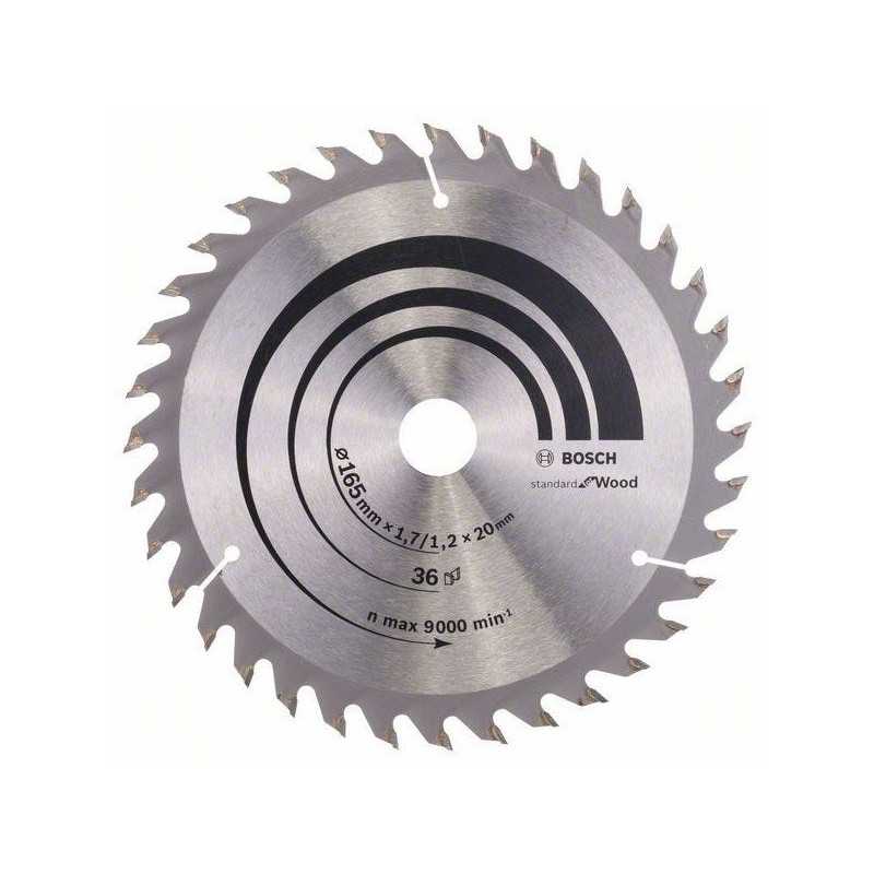 Lame de bois coupe fine et nette scie circulaire 165 Mm 36 Dents