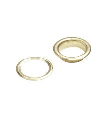 Lot de 25 Oeillets De Bâche Laiton Standers X L.14.5 X L.14.5 Mm