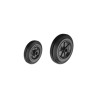 Roulette Fixe Sur Axe Diam.200 Mm