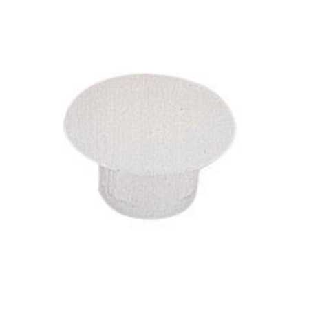 Lot de 20 Cache-Vis Plastique Brut Hettich
