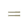Lot de 2 Vis Acier NickelÃ© L.4.5 X L.0.7