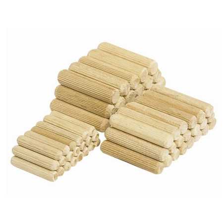 Lot de 150 Tourillons Diam.8 X 40 Mm Wolfcraft