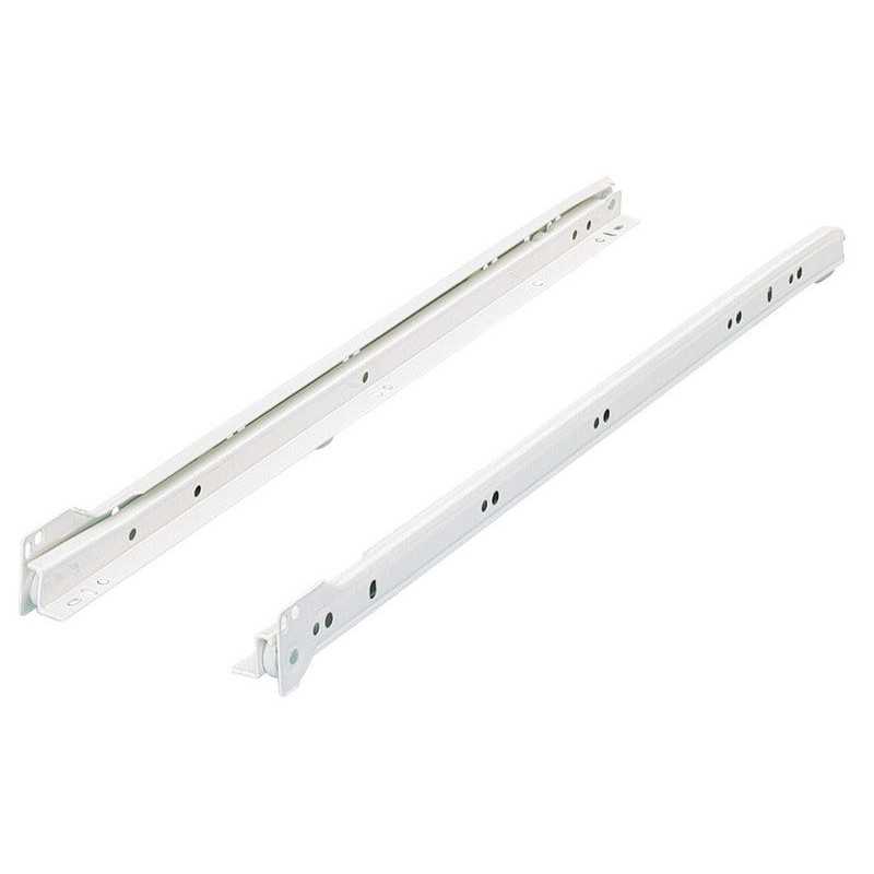 Coulisse Pour Tiroir à Galets Hettich 20 Kg L.35 Cm