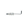 Lot de 8 Cheville Et Vis à Visser Standers Diam.13 X L.31 Mm