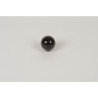 Bouton De Meuble Noir Boule Abs Brillant H.29 X L.28 X P.28 Mm